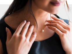 Bijoux de cendres de crémation pour femmes