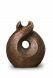 Petite Urne Funéraire en céramique bronze 'Clair'