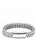Bracelet urne funéraire pour cendres en inox à maillons fins