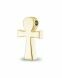 Bijou Cendres Pendentif Funéraire en or 'Ankh' (14-18 CRT Jaune / Blanc)