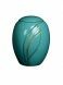 Urne en fibre de verre 'Cybele' turquoise