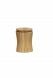 Petite Urne Funéraire en Bois de Chêne - Concave