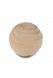 Mini-urne pour cendres 'Sfera' en bois de pin naturel