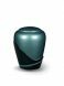 Mini urne en fibre de verre 'Glossy' vert-bleu