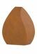 Urne en acier corten 'Tulipe'