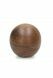Petite urne cinéraire en bois de chêne rustique