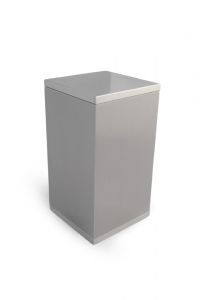 Petite Urne Funéraire en Aluminium 'Rectangle' 0,1 L