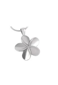 Pendentif cinéraire en acier inoxydable « Fleur »