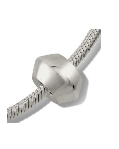 Breloque Cinéraire en Argent 'Hexa'