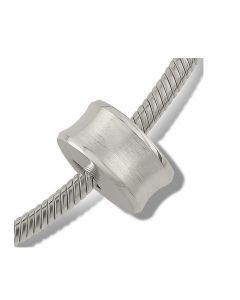 Breloque Cinéraire en Argent 'Concave'