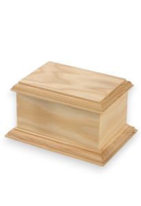 Urne funéraire en bois de frêne style coffret