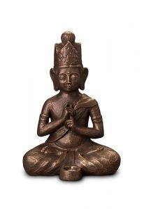 Urne Bouddha 'Dai Nichi' avec bougie