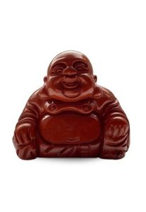 Pierre précieuse commémorative en jasper rouge Buddha
