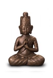 Urne Bouddha 'Dai Nichi' avec bougie