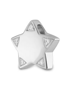 Bijou cendres commémoratif cinéraire étoile (zirconium pierre)