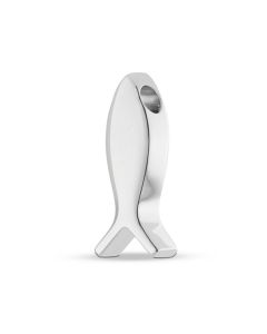 Pendentif cinéraire en argent (925 Ichtus