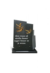 Plaque commémorative 'Paix pigeons'