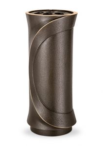 Vase funéraire en bronze de différentes couleurs