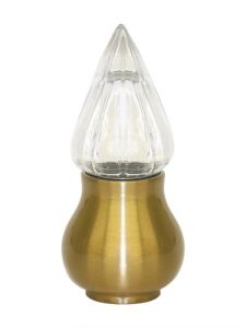 Lanterne funéraire avec flamme