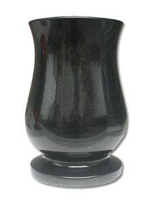 Vase funéraire en granit (couleur sélectionnable) pour le cimetière