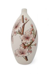 Urne funéraire artistique 'Fleur de cerisier'