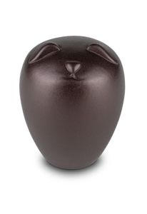 Urne funéraire pour chiens rouge-marron