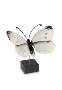 Mini-urne funéraire papillon 'Piéluzride du chou'
