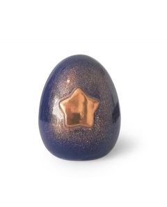 Mini-urne peinte à la main Branches de fleurs