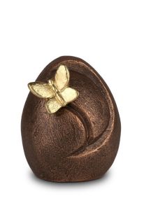 Urne funéraire petite sculpturale « Liberté tendre » finition bronze