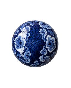 Mini-urne en ceramique 'Blossom Blues' | Delft bleu