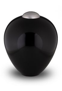 Urne funéraire en laiton 'Amore' | onyx noir