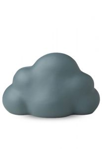 Petite urne pour cendres Nuage bleu