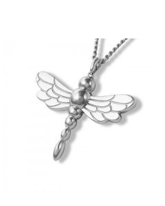 Pendentif memoire argent (925) 'Libellule'