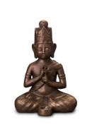 Urne Bouddha 'Dai Nichi' avec bougie