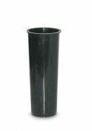 Vase funéraire en plastique avec vis de fixation