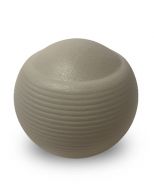 Mini-Urne funéraire céramique coeur doré