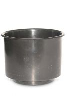 Vase funéraire en plastique avec vis de fixation