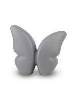 Mini-Urne funéraire céramique coeur doré